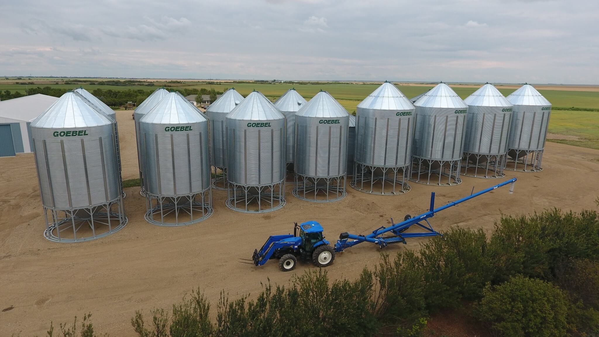 Prairie Steel: Hopper Mount Bins