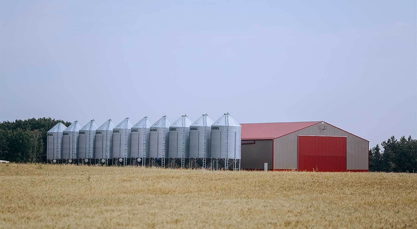 Prairie Steel Products: Hopper Mount Bin. Image 6